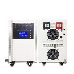 Sistema de energía <span class=keywords><strong>Solar</strong></span> de onda sinusoidal pura, armario con batería todo en uno, inversor con controlador Mppt, Wifi, 12KW - Product Image 1