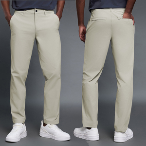 Nouveauté <span class=keywords><strong>Pantalon</strong></span> habillé décontracté pour homme Coupe droite Coupe ample Amincissant <span class=keywords><strong>Pantalon</strong></span> <span class=keywords><strong>de</strong></span> bureau et quotidien polyvalent sur mesure - Product Image 5