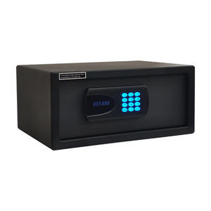 Caja de Seguridad Electrónica Digital Comercial para Hotel con Cerradura de Acero Laminado en Frío, Desbloqueo por <span class=keywords><strong>Contraseña</strong></span>/Llave Mecánica y Aplicación TTLock - Product Image 1