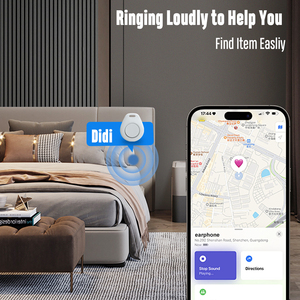 Mini Localizador GPS de Plástico para Llaves con Rastreo Global Ilimitado en Tiempo Real, Herramienta de Búsqueda Remota para iOS, Antipérdida, Encuentra Mi Dispositivo - Product Image 5
