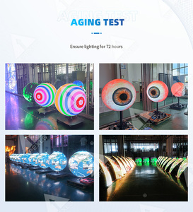 Display LED 3D a Occhio Nudo per Esterni con Dissipazione del Calore Schermo Sferico P2 0.3m Creativo Globo Terrestre Digitale LED Prima Creazione in Cina - Product Image 6