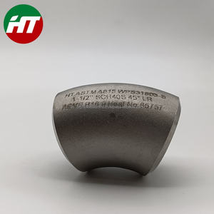 Aleación en T reductora de soldadura a tope 825 Codo Tubo de soldadura a tope Astm B366 Material Accesorio de níquel - Product Image 1