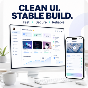พัฒนาแอปพลิเคชันการศึกษาออนไลน์แบบกำหนดเองสำหรับ <span class=keywords><strong>IOS</strong></span> และ Android พร้อมวิดีโอคอร์ส ชั้นเรียนสด และการทดสอบความคุณวุฒิ - Product Image 4