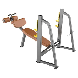 Factory Direct Supply Olymp Decline Bench Fitness Gym Equipment Fitness Exercise Bench Wooden Multifunctional Weight Bench