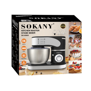 立式食品搅拌机厨房金属<span class=keywords><strong>7.5L</strong></span> 1300瓦立式食品蛋糕不锈钢碗搅拌机 - Product Image 6