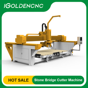 Gạch thạch anh đá cẩm thạch Máy cắt đá 5 trục CNC cầu Saw Máy cắt đá <span class=keywords><strong>Granite</strong></span> với bảng biến - Product Image 3