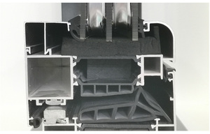 <span class=keywords><strong>Bande</strong></span> d'étanchéité en caoutchouc pour fenêtre, en alliage d'aluminium, kit personnalisé - Product Image 3