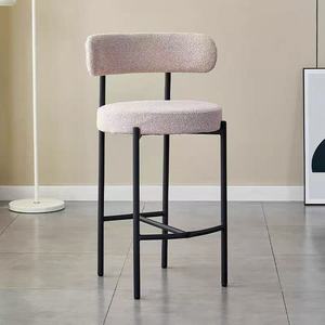 Tabourets <span class=keywords><strong>de</strong></span> bar modernes <span class=keywords><strong>de</strong></span> style italien, haut <span class=keywords><strong>de</strong></span> gamme, <span class=keywords><strong>l</strong></span>égers et robustes, avec dossier, pour bar à domicile, salon, école - Product Image 3