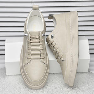 Zapatos Casuales de Primavera/Otoño para Hombre, de Color Sólido, de Dos Capas de Piel Vacuna, Cómodos, Transpirables, Juveniles, para Uso Diario, Combinables con Todo, Zapatos de Trabajo - Product Image 3