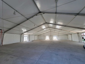 Campi minerari e forniture per giacimenti petroliferi a dispiegamento rapido rifugio temporaneo per deposito prefabbricato tenda da magazzino - Product Image 2