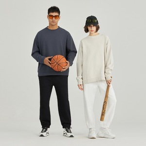 Compañero Verde |   Sudadera Jersey de 420g, Estilo Americano, Lavada, Vintage, con Estampado Batik, Cuello Redondo, Diseño Retro de Corazón, Puro Algodón - Product Image 2