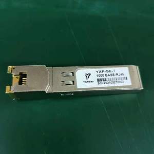Module émetteur-récepteur SFP RJ45 à <span class=keywords><strong>fibre</strong></span> <span class=keywords><strong>optique</strong></span> 10/100/1000M, câble Cat6/Cat6a de 100m pour FTTX avec garantie d'un an - Product Image 5
