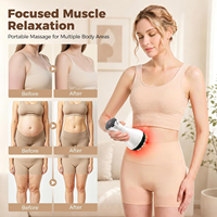 Brosse de massage électrique portable OEM à chauffage rapide pour méridiens, massage par vibration, raclage corporel et sculpture abdominale