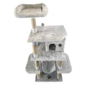 <span class=keywords><strong>Chanvre</strong></span> animal <span class=keywords><strong>de</strong></span> compagnie chat escalade cadre chat litière lit chambre chat griffoir poste pad - Product Image 3
