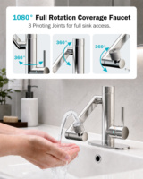 Robinet d'eau potable Eastcooler, acier inoxydable 1080 °   Robinet Filtrant l'Eau pour Cuisine et Salle de Bain Domestiques