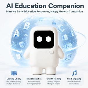 AI Smart Robot ABS Material <b>Battery</b> <b>Operated</b> Minimalist CE Certified Voice Chat Interaction Wholesale [Ultra-Fast 4G & Wi-Fi - Product Image 3