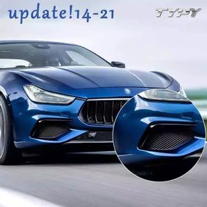 Nouveau kit carrosserie pour Maserati Ghibli, pare-chocs avant, calandre et lèvre avant, ensemble avec pièces en fibre de carbone PU - Product Image 5