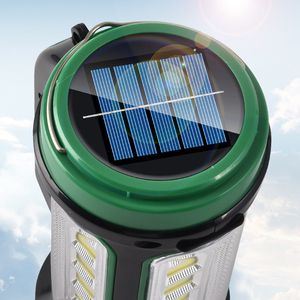 ไฟฉาย LED แบบมือถือฉุกเฉินกลางแจ้งใช้พลังงานแสงอาทิตย์ชาร์จไฟได้ - Product Image 4