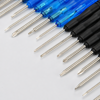 Mini tournevis multi-têtes (plate, Phillips, Pentalobe, Y, Torx, Hex) – Outil de réparation de précision avec manche en plastique – Fourniture OEM