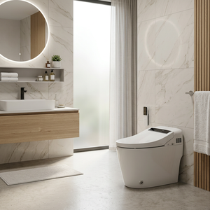 Inodoro Inteligente de Pared D1 con Asiento Grande y Calefactado, y Drenaje en Forma de S - Product Image 2