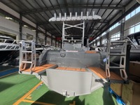 Bateau en aluminium Gospel de 9 m de la fabrique chinoise Easy Craft, bateau en aluminium soudé à vendre au Canada