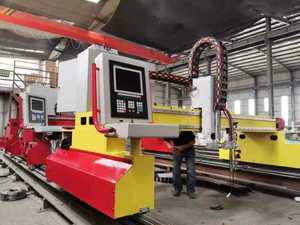Cortadora CNC de Plasma y Oxígeno de Doble Cabezal Industrial JULIANG ZXLM-3060/4060 con Motor Paso a Paso y Rodamientos de Alta Resistencia para Corte de Placas Metálicas - Product Image 3