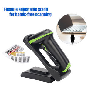 Lecteur de codes-barres CMOS 2D de haute qualité avec support réglable, prend en charge <span class=keywords><strong>la</strong></span> lecture de codes papier et d'écran - Product Image 4