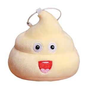 Vente en gros OEM Jouet pendentif en peluche douce à <span class=keywords><strong>caca</strong></span> mignon et drôle Poupées en peluche à <span class=keywords><strong>caca</strong></span> super douces avec rembourrage en coton PP - Product Image 1