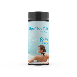Bandelettes de test 6-en-1 pour spa et piscine, kit de test de la qualité de l'eau, <span class=keywords><strong>pH</strong></span> 6-9, résultats rapides, chlore, alcalinité, CYA, 50 bandelettes - Product Image 5