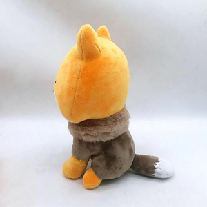 Peluche Personalizzati di Alta Qualità, Giocattolo Originale per Bambini, Zaino a Forma di <span class=keywords><strong>Volpe</strong></span> Kawaii in Peluche con Cotone PP per Alleviare lo Stress - Product Image 5