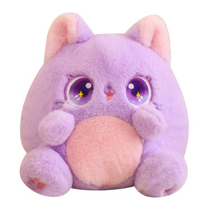 Cat Baby Big-eye gatto peluche all'ingrosso gioco macchina rotonda Dudu animale peluche gatto - Product Image 1