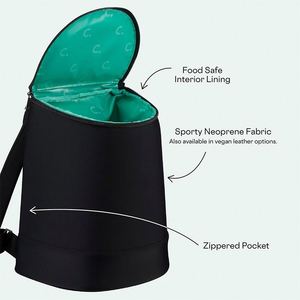 12 Cans Leak-proof Travel Beer Cold Thermal Bags Beach Summer Picnic Collapsible Custom Soft Cooler Insulated Bag - Product Image 4