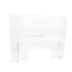 Vente chaude Bureau Cloison Acrylique Séparés Contre Écrans Table À Manger Éternuer Déflecteur <span class=keywords><strong>Présentoir</strong></span> Pour Protection - Product Image 2