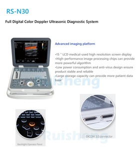 Xách tay 2D siêu âm DOPPLER màu Scanner thiết bị cho thú y Chẩn Đoán Y Tế chẩn đoán siêu âm DOPPLER màu máy cho chó - Product Image 4