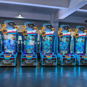 Giochi a Gettoni per 2 Giocatori, Mini Macchina per Catturare <span class=keywords><strong>Pesci</strong></span>, Simulatore di Pesca, Videogioco Arcade per Bambini - Product Image 2