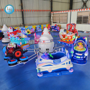 Carrousel électrique d'avion Merry Go Round Soft Play Plane avec musique pour centre commercial - Product Image 2
