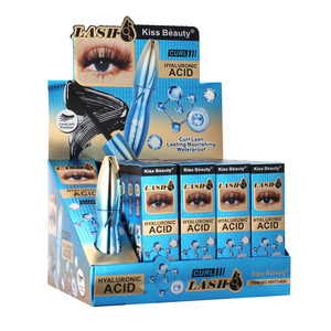 Kiss Beauty 18ml <span class=keywords><strong>Extra</strong></span> <span class=keywords><strong>Volume</strong></span> impermeabile arricciatura densa ciglia nero liquido <span class=keywords><strong>Mascara</strong></span> trucco tubo personalizzato bacchetta Logo etichetta privata - Product Image 1