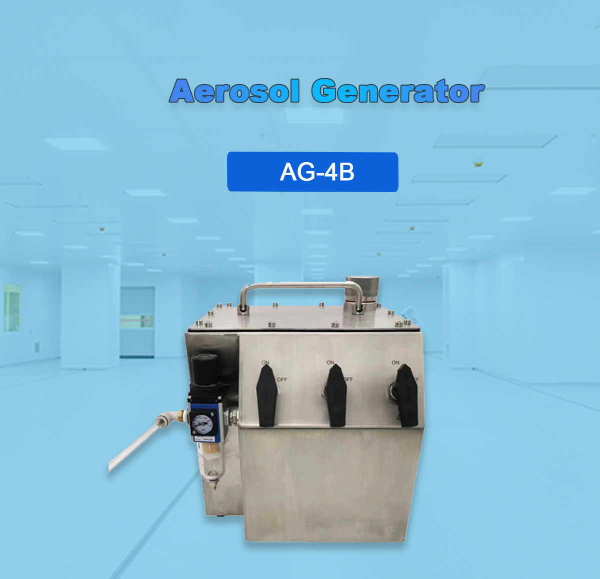 Ag-4b Lightweight Small Particle Aerosol Generator With Multiple Nozzles