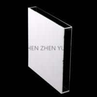 Schmetterlings muster Acryl Tablett Quadrat Plexiglas Schmuck Lagerung Dekorative Parfüm halter Vanity Tray