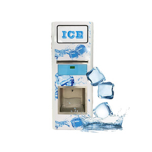 Máquina expendedora promocional de hielo fresco a granel y en bolsas Máquina Expendedora de hielo de cubo de autoservicio - Product Image 5