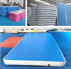 Tappetino Yoga Gonfiabile in PVC - Opzione Personalizzabile Impermeabile Portatile <span class=keywords><strong>per</strong></span> <span class=keywords><strong>Ginnastica</strong></span> Danza Taekwondo Arti Marziali Materasso ad Aria <span class=keywords><strong>per</strong></span> Volteggio - Product Image 2