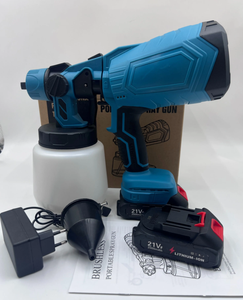 <span class=keywords><strong>Petit</strong></span> <span class=keywords><strong>Pistolet</strong></span> Pulvérisateur Électrique Rechargeable avec Batterie au Lithium, Pulvérisateur de <span class=keywords><strong>Peinture</strong></span> Domestique Transfrontalier pour Peintures au Latex et d'Art - Product Image 2