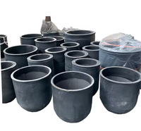 Creuset en fonte et pot en graphite pour la fusion de l'aluminium dans les applications métallurgiques et aérospatiales