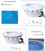 12W 12V PAR56 ampoule de piscine LED piscine lumière 3000K IP68 étanche étang lac baignoire Spa lampe verre sous-marin paysage éclairage