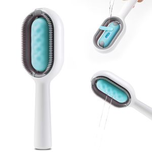 Serviette humide sans rinçage, Peigne nettoyant à l'essence sans rinçage, Peigne de beauté trois-en-un, Peigne pour animaux de compagnie, Produits de beauté et de toilettage pour chiens et chats - Product Image 1