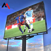 Panneaux LED P10 pour extérieur et intérieur, écran publicitaire pour stade de football, panneau d'affichage périmétrique 960*960mm, mur vidéo LED
