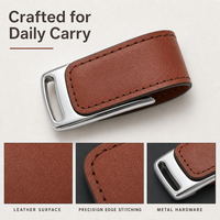 Harga Pabrik Flashdisk Kulit 2.0 3.0 2GB 4GB 8GB 16GB Pendrive 32GB 64GB Flash Disk Key Memory Usb Flash Drive 32GB