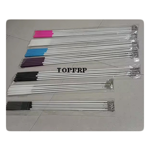 Bâton de ruban de haute qualité en fibre de verre avec tige pivotante pour la danse des streamers - Product Image 1