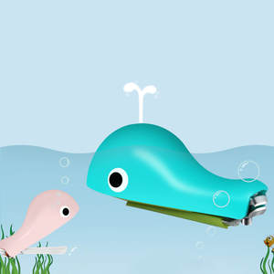 Enfants professionnels manucure outils mignon dessin animé dauphin sécurité en acier inoxydable antidérapant bébé <span class=keywords><strong>coupe</strong></span>-ongles Cutter pour les enfants - Product Image 1