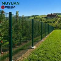 Clôture en maille soudée 3D anti-corrosion pour extérieur, clôture métallique incurvée pour terrain de sport, terrain de loisirs